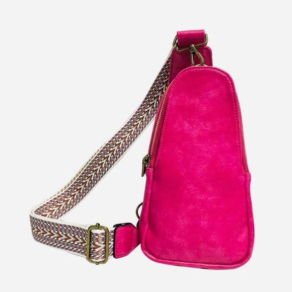 No Brand Handbags - Hot Pink Sling Bag Purse Western Womens Brand New